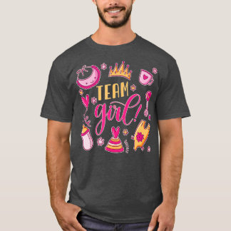 性別のパーティーチームの女の子1 Tシャツ