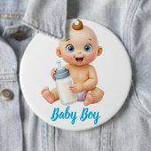 性別のリビールボタン 缶バッジ (インサイチュ)