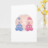 性別の明示 カード (黄色い花)