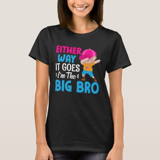 性別の発表私はBiである Tシャツ (正面)