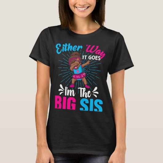 性別の発表私はBiである Tシャツ (正面)