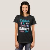 性別の発表It Goes Daddy Love Tシャツ (正面フル)