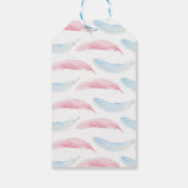 性別の表示お気に入りギフトラベル羽 ギフトタグ (裏面)