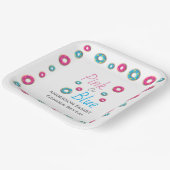 性別の表示をドーナツ ペーパープレート (傾斜あり)