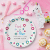 性別の表示をドーナツ ペーパープレート (パーティー)