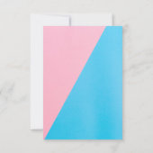 性別の表示サンキューカード、サンキューノート サンキューカード (裏面)