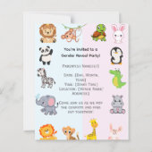 性別の表示パーティー (正面)