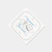 性別の表示パーティー スタンダードカクテルナプキン (角)