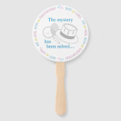 性別の表示パーティー ハンドファン (裏面)