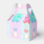 性別の表示パーティー フェイバーボックス (裏面サイド)