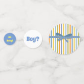 性別の表示紙吹雪 コンフェッティ (裏面)