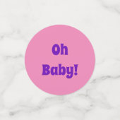 性別の表示紙吹雪 コンフェッティ (スモール正面)