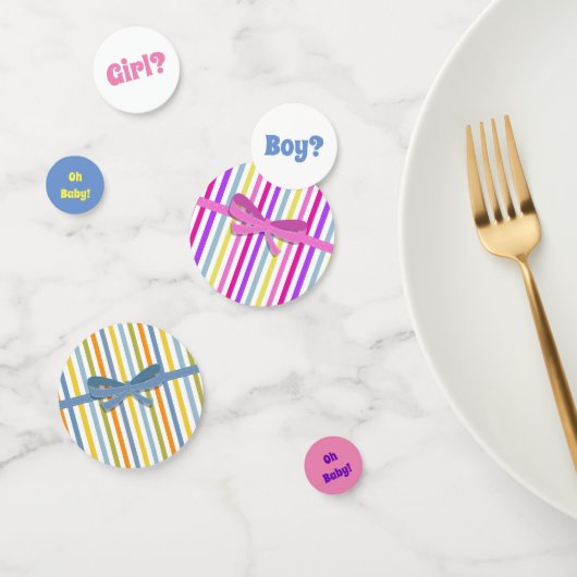 性別の表示紙吹雪 コンフェッティ (グループ)