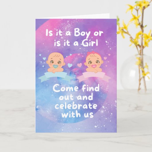 性別の表示 カード (黄色い花)