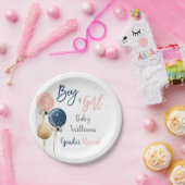 性別の表示 ペーパープレート (パーティー)