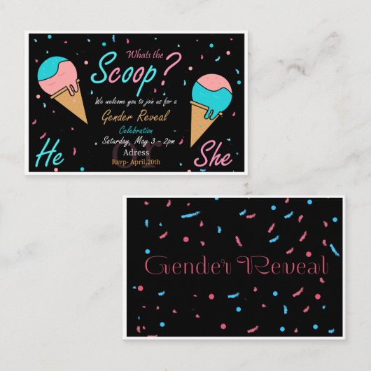 性別の表示 ロイヤリティカード (正面/裏面)