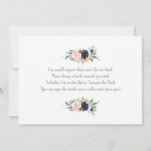 性別の表示 招待状 (裏面)