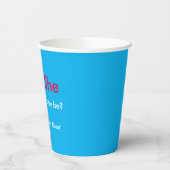 性別の表示 紙コップ (左)