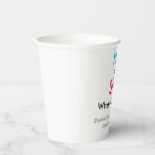 性別の表示 紙コップ (右)