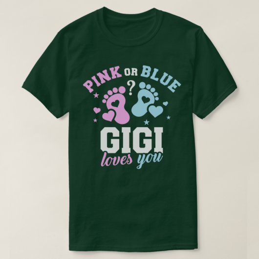 性別の表示gigi tシャツ (デザイン正面)