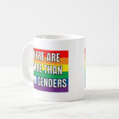 性別は二人を超える コーヒーマグカップ (正面左)