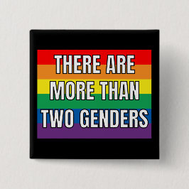 性別は二人を超える 缶バッジ