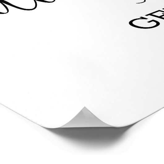 性別は、それが花の冠または羽であることを明らかにする ポスター (角)