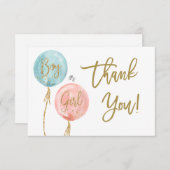 性別を明か感謝していす ノートカード (正面/裏面)