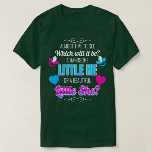 性別を明らかにしない男 Tシャツ (デザイン正面)