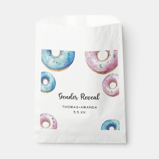 性別を明らかにすることを知っている男の子または女の子 フェイバーバッグ (正面)