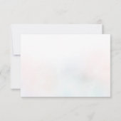 性別を明らかにカラフルする男の子 サンキューカード (裏面)