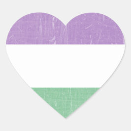 性別同性愛者フラグの色 ハートシール