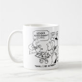性別変更クリニックの漫画 コーヒーマグカップ (左)