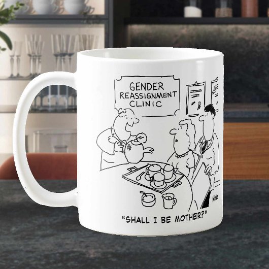 性別変更クリニックの漫画 コーヒーマグカップ