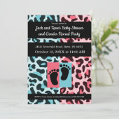 性別発表パーティー 招待状 (スタンド正面)