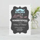 性別表示の招待状 招待状 (スタンド正面)