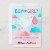 性別表示パーティー シーズンカード (正面)