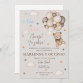 性別表示招待状 招待状 (正面/裏面)