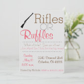 性別表示招待状 招待状 (スタンド正面)