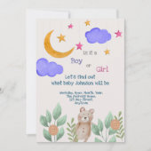 性別表示招待状 招待状 (正面)