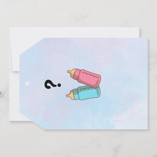 性別開示サンキューカード サンキューカード (裏面)