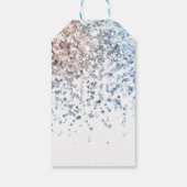 性別開示パーティー感謝の贈り物ラベル ギフトタグ (裏面)