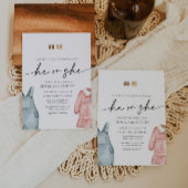 性別開示招待状 招待状