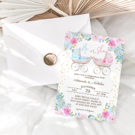 性別開示 招待状