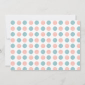 性別開示 招待状 (裏面)