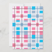 性別Reveal BabyQ招待状 招待状 (裏面)