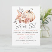 性別Reveal Pumpkin招待状、秋He or She 招待状 (スタンド正面)