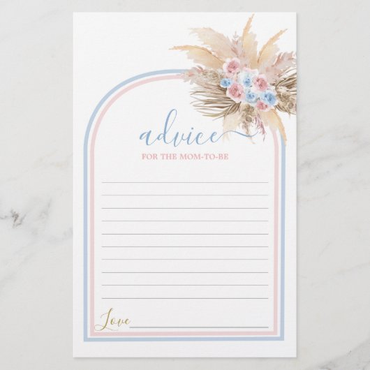 性別ReveaPampas草のアドバイスママがカードになる (正面)