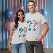 性別Tシャツの男の子または女の子を表示??カスタムテキスト Tシャツ