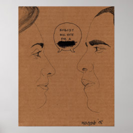 性差別と人種差別 ポスター